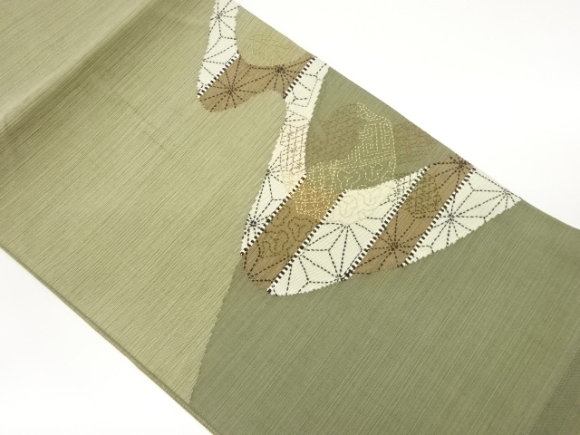 JAPANESE NAGOYA OBI / SASHIKOABSTRACT